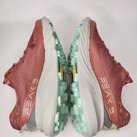 Merrell Agility Peak 5 Gore Tex Trail Running Shoes Waterproof Womens 8 Vibram - Picture 9 of 15